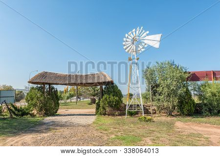Paul Roux, South Africa, May 1, 2019: Entrance Of A Road Stall In Paul Roux, A Small Town In The Fre