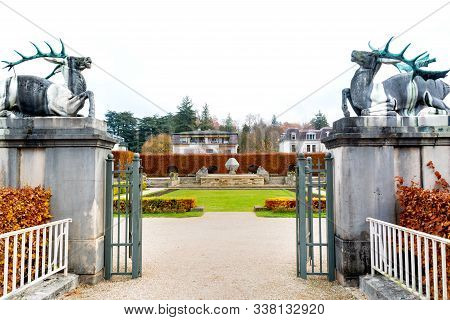 Entry To The Botanical Garden Of Baden-baden (black Forest, Germany)