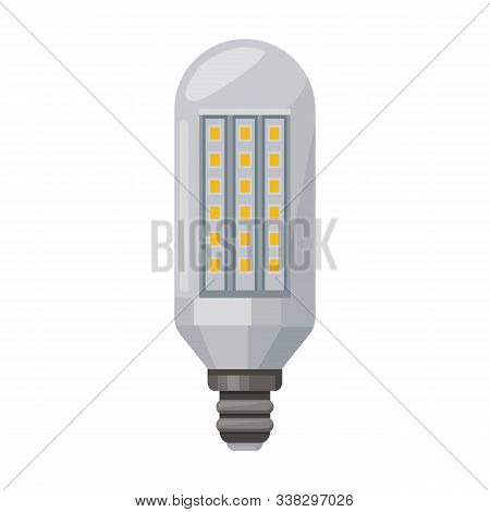 Iight Bulb Vector Icon.cartoon Vector Icon Isolated On White Background Light Bulb.