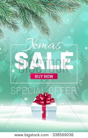 Get Wallpaper Xmas Sale Web Banner Vector Photo Free Trial Bigstock For Android Free