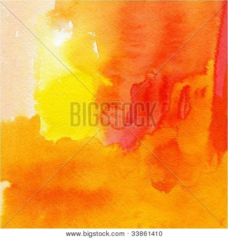 抽象的な水彩手描きの背景