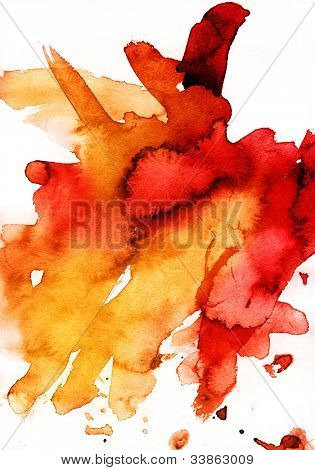 抽象的な水彩手描きの背景