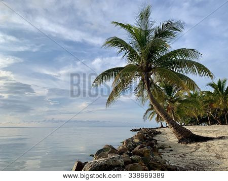 Beautiful Beach And Ocean In Placencia, Belize