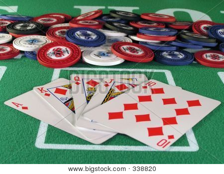 Royal Flush Diamonds