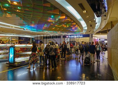 Indira Gandhi Airport In New Delhi, India