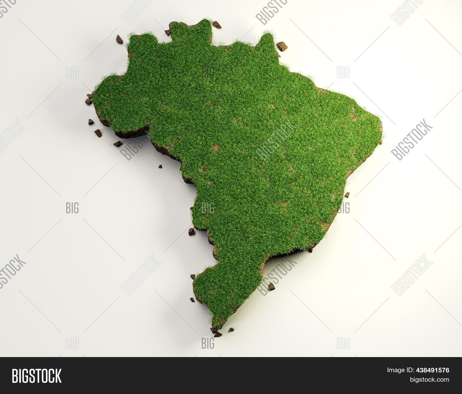 Brazil Country Map Top Image & Photo (Free Trial) | Bigstock