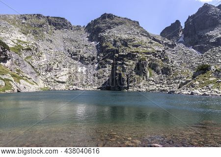 Landscape Of Rila Mountain Near The Scary Lake, Bulgaria
