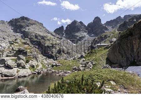 Landscape Of Rila Mountain Near The Scary Lake, Bulgaria