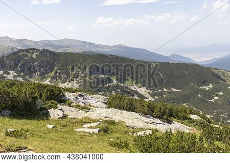 Landscape Of Rila Mountain Near The Scary Lake, Bulgaria