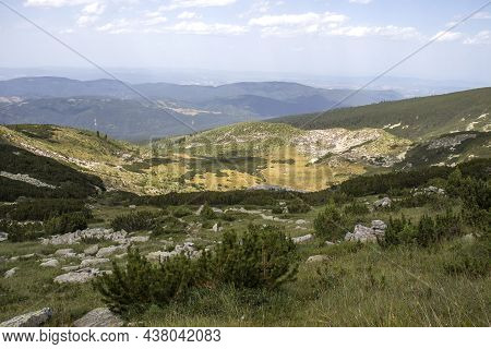 Landscape Of Rila Mountain Near The Scary Lake, Bulgaria