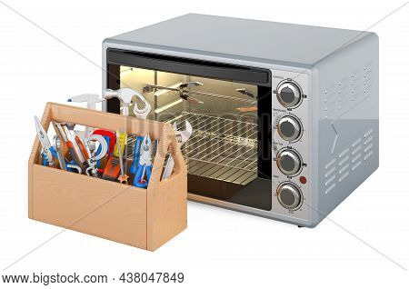 Convection Toaster Oven With Toolbox. Repair And Service Of Convection Toaster Oven With Rotisserie 