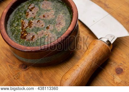 Molokhia Is A Traditional Dish, Very Well Known In Egypt.