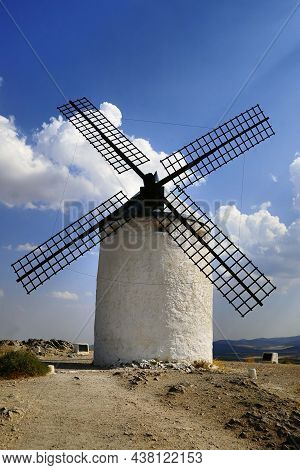 Old Mills To Process Wheat In Spain.