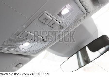 Rearview Mirror In The Car - Image