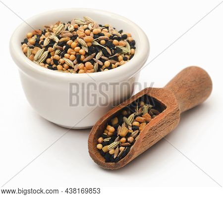 Mixed Spices Named As Pach Foron Masala In Indian Subcontinent