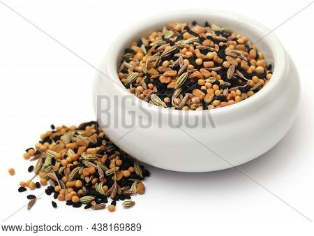 Mixed Spices Named As Pach Foron Masala In Indian Subcontinent
