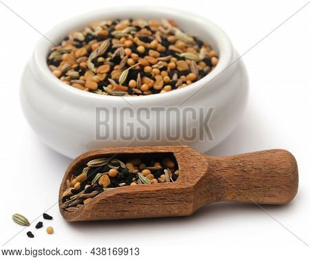 Mixed Spices Named As Pach Foron Masala In Indian Subcontinent