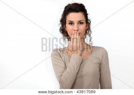 Gesture of forgetting