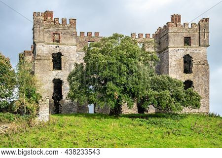 The Remains Of Raphoe Castle In County Donegal - Ireland