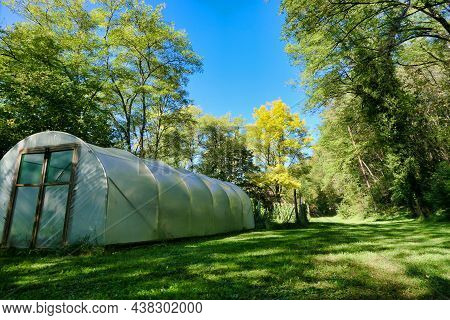 Polytunnel Set In The Beautiful Dordogne Countryside In France