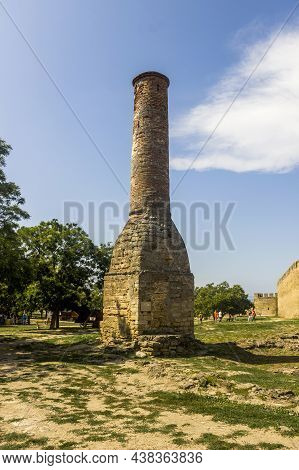 Remains Of The Minaret Of Old Church In The Akkerman Fortress