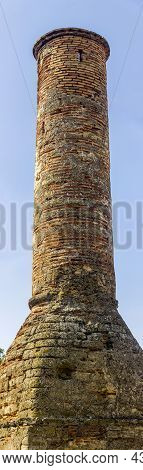 Remains Of The Minaret Of Old Church In The Akkerman Fortress