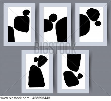 Printable Wall Art Vector Poster Set Vector.