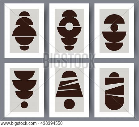 Printable Wall Art Vector Poster Set Vector.