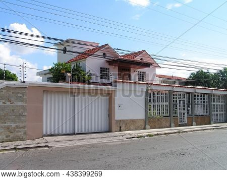 The Magnificent Architecture Of South America. Venezuela. Maracay. Colonial Style. A Picturesque Col
