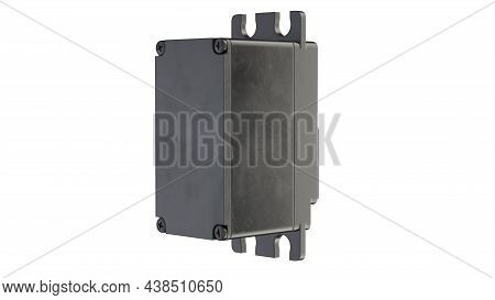 3d Illustration Of Servo Motor Isolated On White