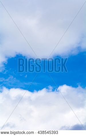 Sky With Clouds, Clouds Scape Background. Stratocumulus, Stratus Cloud Weather Nature. Blue Sky With