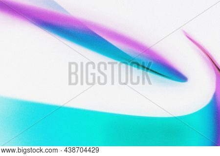 Aesthetic background with light sunset projector lamp