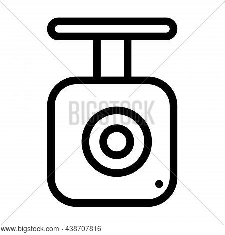 Car Dvr Icon, Dashboard Camera Dashcam, For Video Recording Of Important Events Stock Illustration