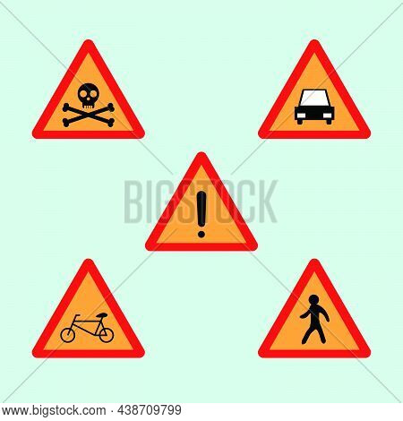 It Is A Notification Symbol Of Various Shapes Vector Image Illustration