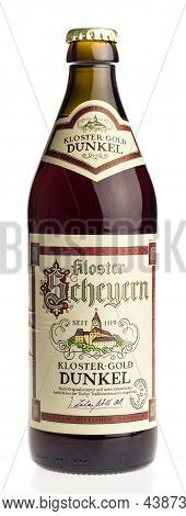 Groningen, Netherlands - October 31, 2021: Bottle Of German Kloster Scheyern Beer Isolated On A Whit