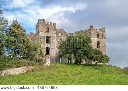 The Remains Of Raphoe Castle In County Donegal - Ireland
