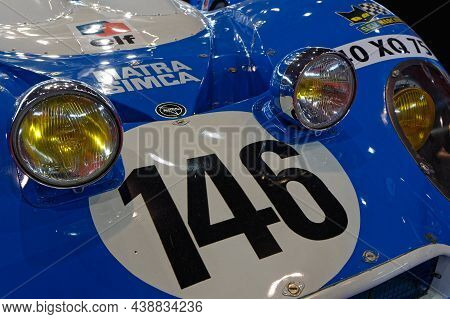Lyon, France, November 5, 2021 : Le Mans Matra Ms650 In Salon Epoq'auto, Organized Since 1979, With 