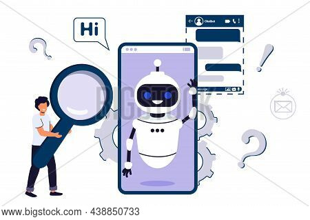 Chatbot Ai Robot Assistant For User Correspondence Simulated Question Or Answer Service Artificial S