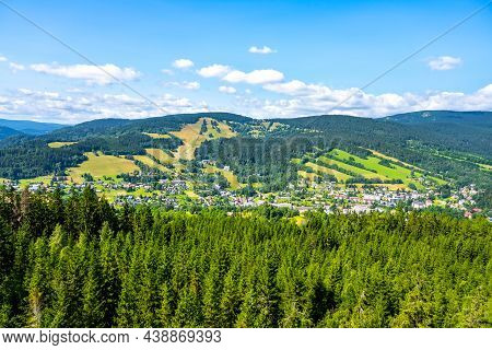 Rokytnice Nad Jizerou Valley In Giant Mountains, Krkonose National Park, Czech Republic