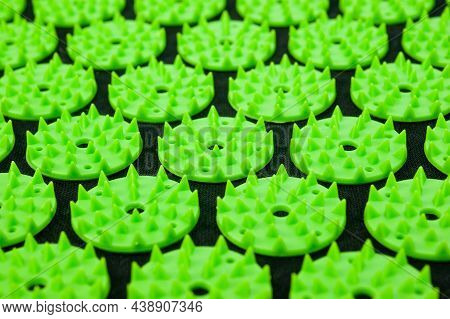 Acupressure Mat With Pillow Specially Made With Non-allergik, Callibrated Trigger Points That Will S