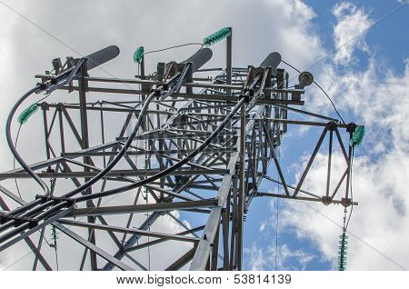 high voltage electricity bolard