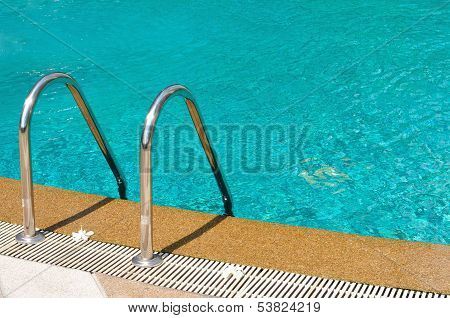 Swimming Pool With Stair