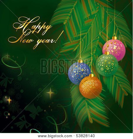 New year background