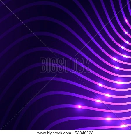 Vector abstract background with curves
