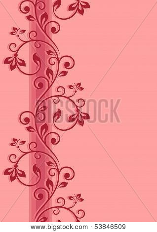 Floral Seamless Border