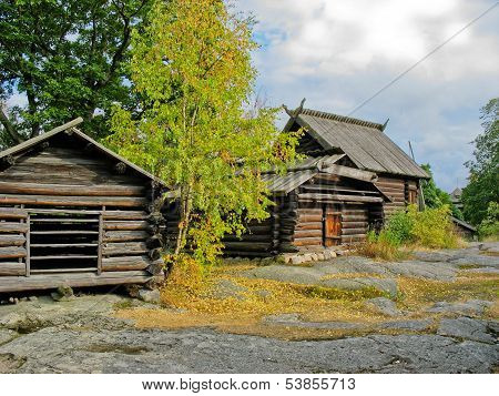 Old Swedish Ecological Cabin
