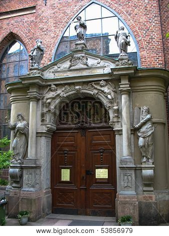 Swedish Church Door