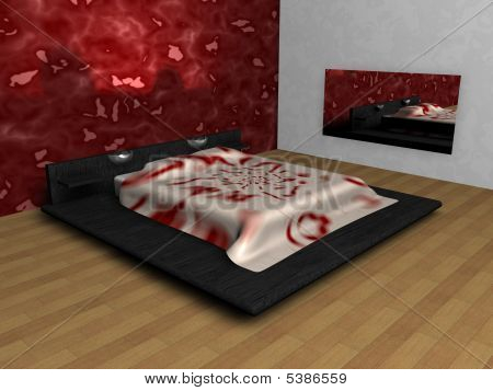 Chambre à coucher moderne