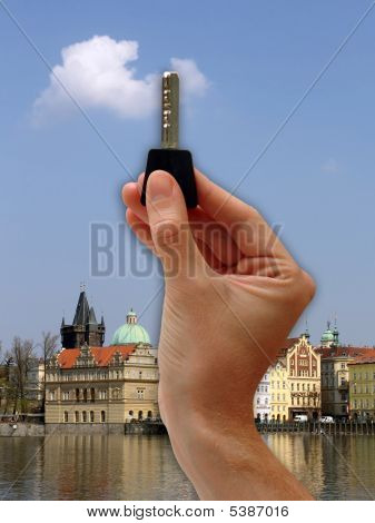 The Key In The Hand To Success