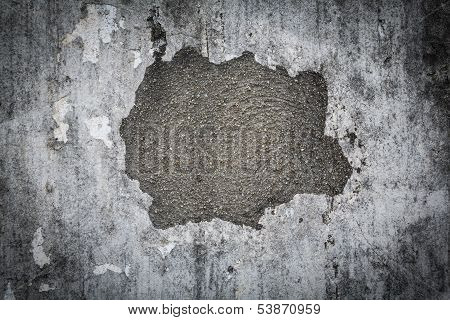cracked concrete vintage wall texture as backg  round